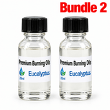 Premium Burning Oil Ecalyptus pack of 2 bottles