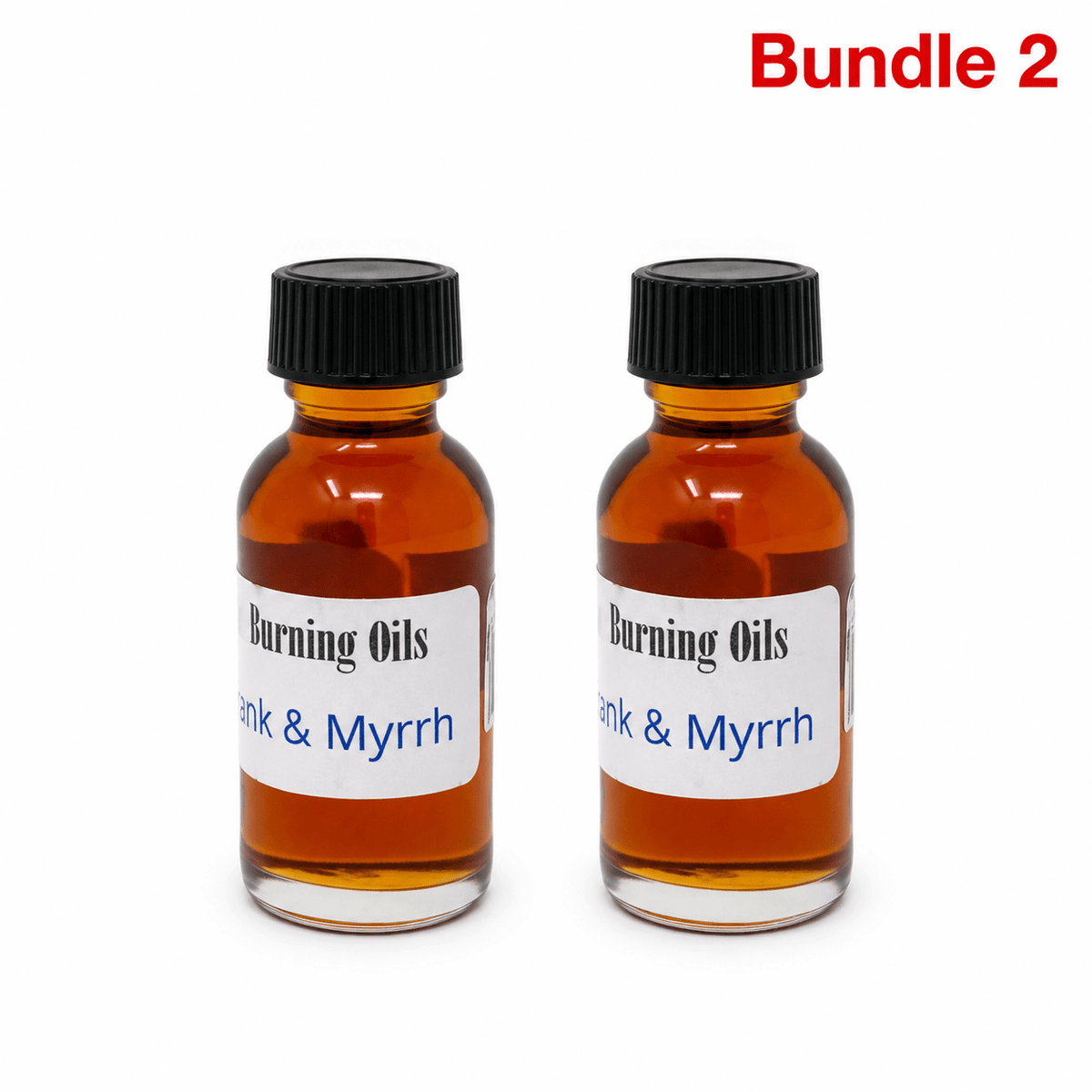 Premium Burning Oil Premium burning oil Frank & Myrrh pack of 2 bottles