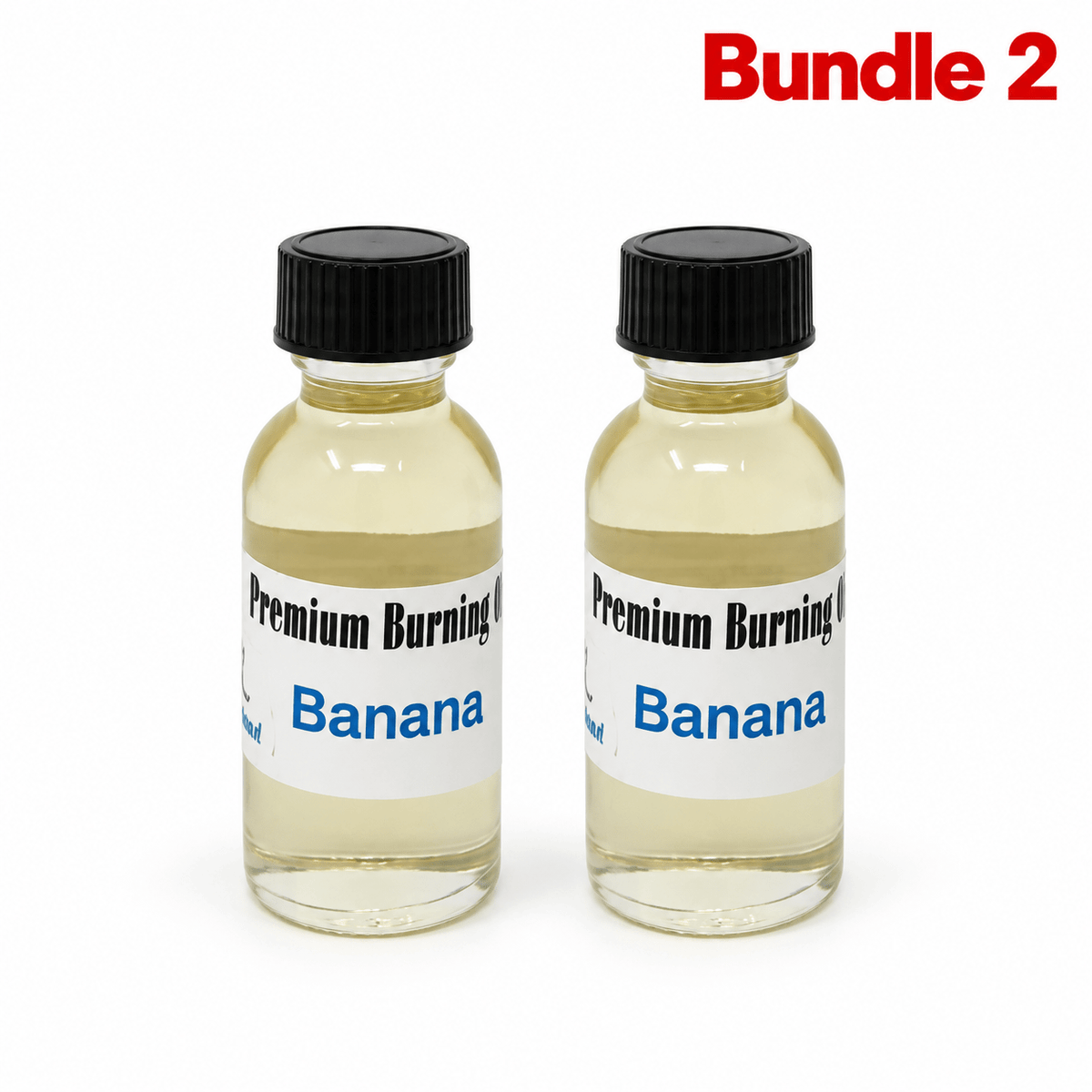 Premium Burning Oil Premium burning oil Banana pack of 2 bottles