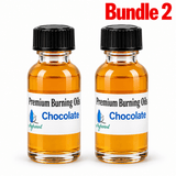 Premium Burning Oil Chocolate pack of 2 bottles