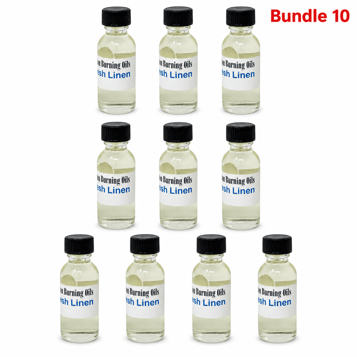 Premium Burning Oil Premium burning oil Fresh Linen pack of 10 bottles