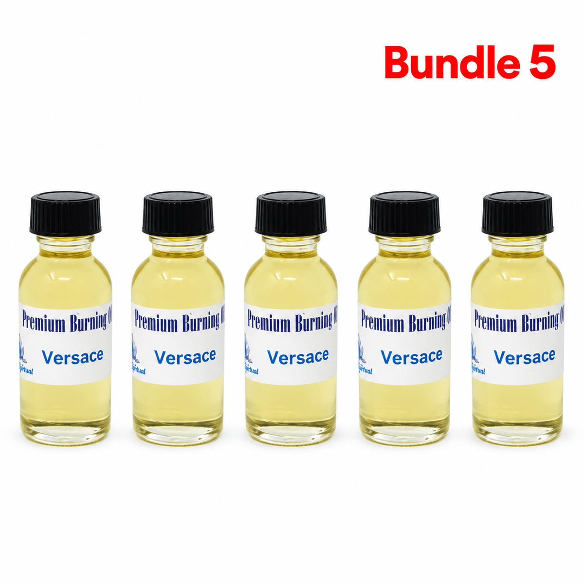 Premium Burning Oil Premium burning oil Versace pack of 5 bottles