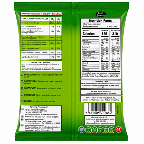 Pro Platanos | Crispy Plantain Chips Snack - Yado African & Caribbean Market