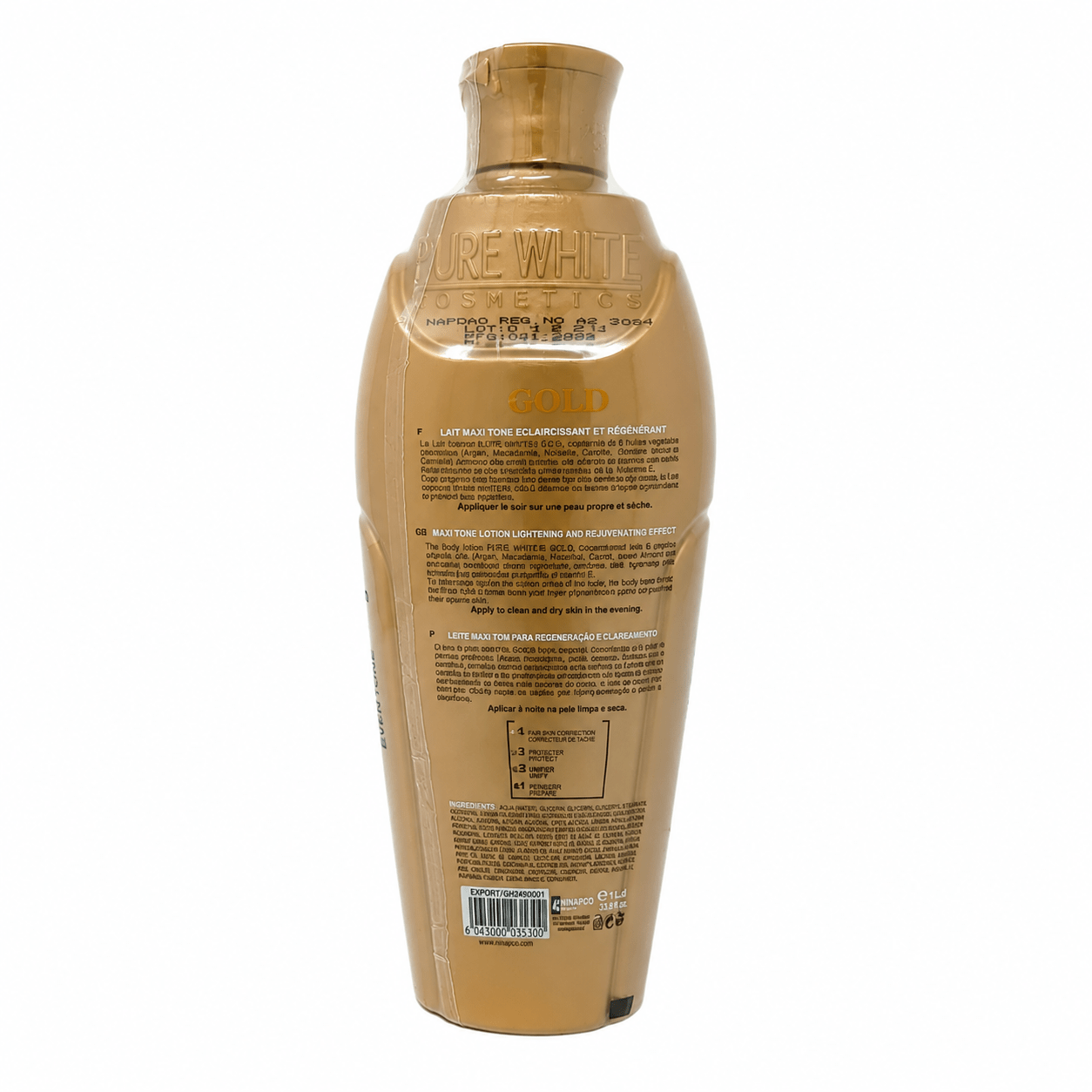 Pure White Gold Lotion | Smooth & Radiant Glow - Yado African & Caribbean Market