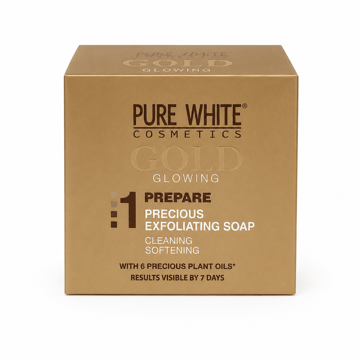 Pure White Gold Soap | Glowing Exfoliating Skin Care - Yado African & Caribbean Market
