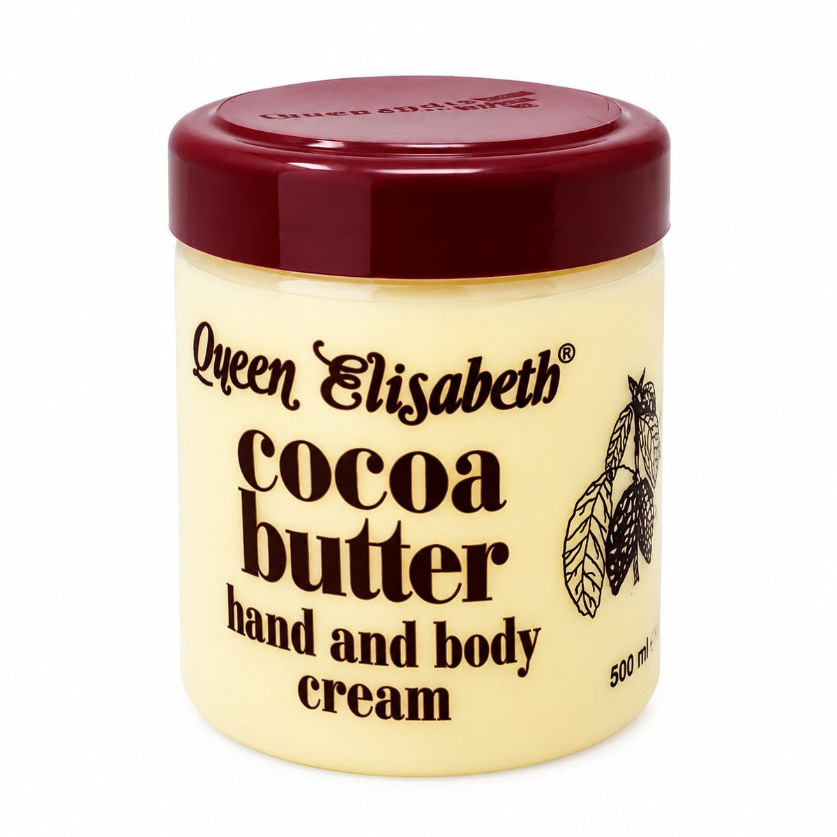 Queen Elisabeth Cocoa Butter Hand and Body Cream