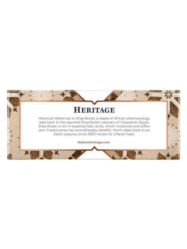 Raw Shea Butter Bar Soap: Age Defying & Protecting with Soy Milk, Frankincense & Myrrh (5oz) - Yado African & Caribbean Market