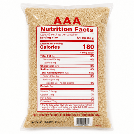 Royal Thai Palace Brown Jasmine Rice | Premium Whole Grain - Yado African & Caribbean Market