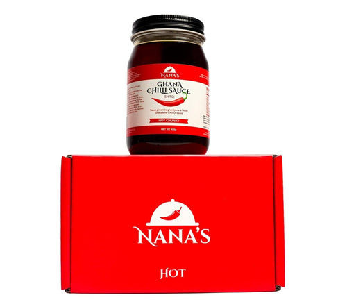 Nana's Shito Hot 16 oz (450 g) | Ghana Black Pepper Sauce