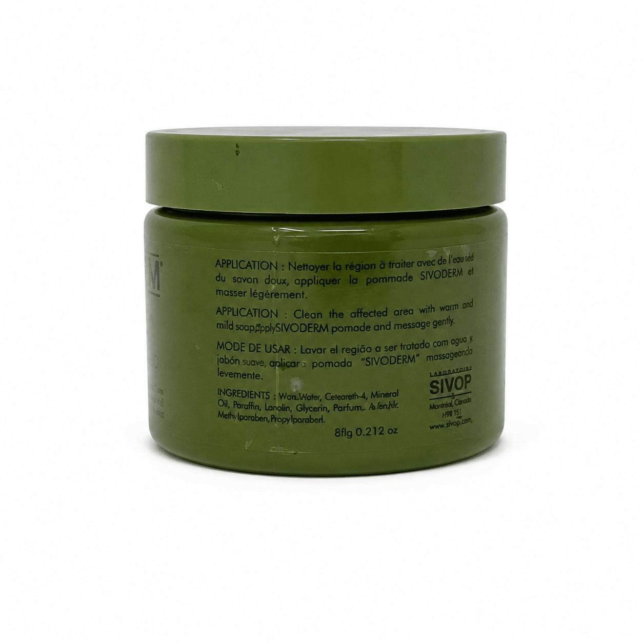 Sivoderm Cream | Deep Moisturizing Face & Body Care - Yado African & Caribbean Market
