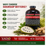 Soursop Bitters Liquid – 16 fl oz - Yado African & Caribbean Market