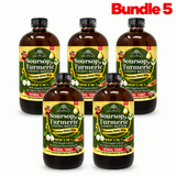 Soursop & Turmeric Living Bitters Green Label pack of 5 bottles