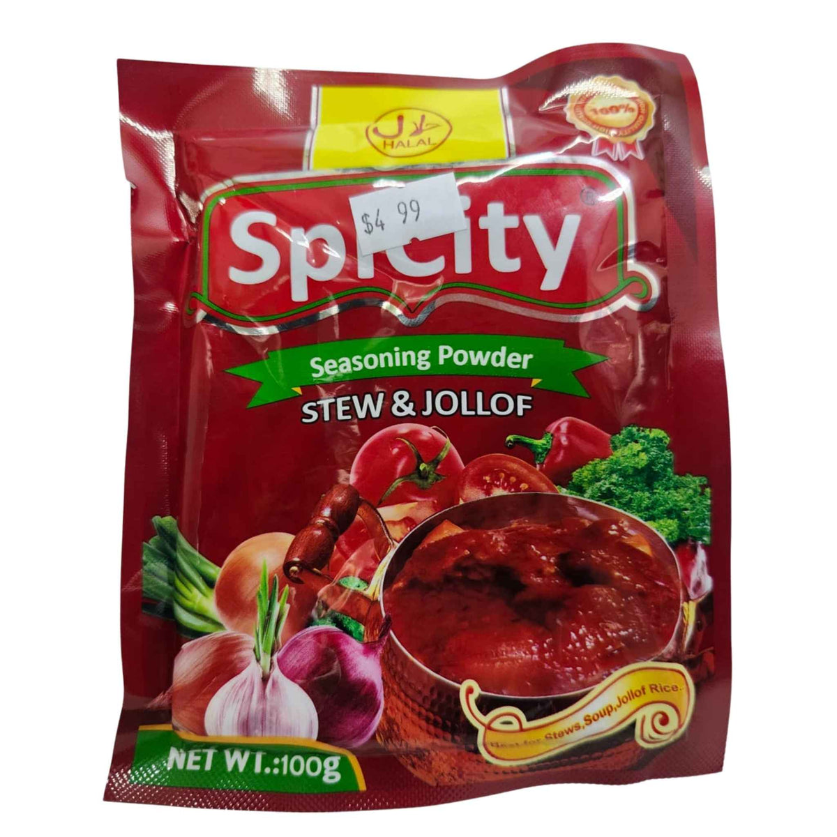 Spicity tomato and chicken seasoning powder for stew and jollof