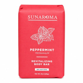 Sunaroma Peppermint Soap | Refreshing Daily Cleanser - Yado African & Caribbean Market