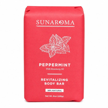 Sunaroma Peppermint Soap | Refreshing Daily Cleanser - Yado African & Caribbean Market