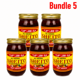 Teo Sheito Hot Pepper Sauce 16 oz pack of 5 jars