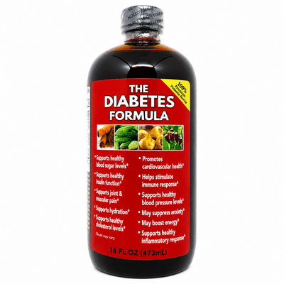 The Diabetes Formula Liquid | Herbal Wellness Support - Yado African & Caribbean Market