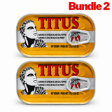 Titus Sardines & Chili Pepper 125g pack of 2 tins
