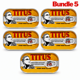 Titus Sardines & Chili Pepper 125g pack of 5 tins
