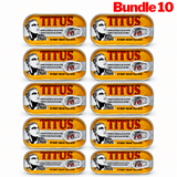 Titus Sardines & Chili Pepper 125g pack of 10 tins