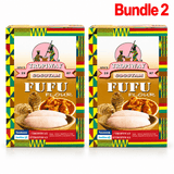 Tropiway Cocoyam Fufu Flour pack of 2 boxes