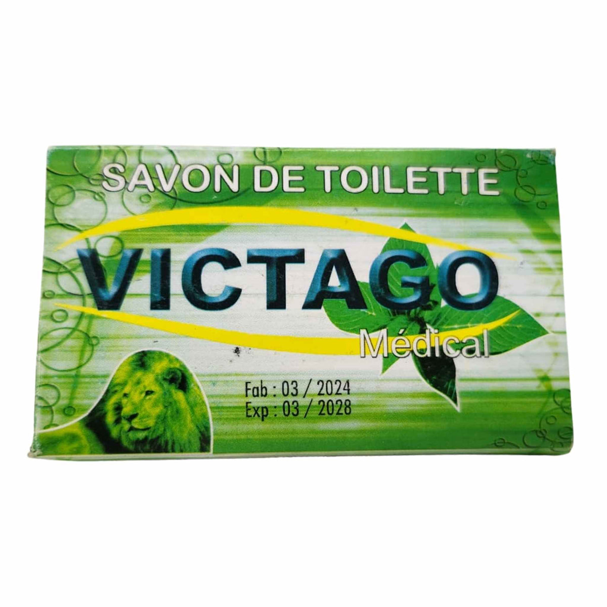 VICTAGO Soap Herbal Black Natural Bar Skin African Organic Raw Acne 4o ...