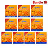 Vipada Carrot and Orange Soap pack of 10 bars