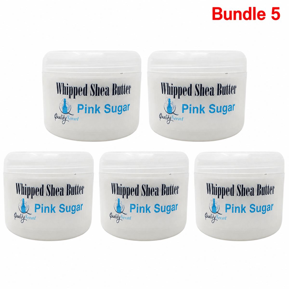 Whipped Shea Butter Pink Sugar pack of 5 jars