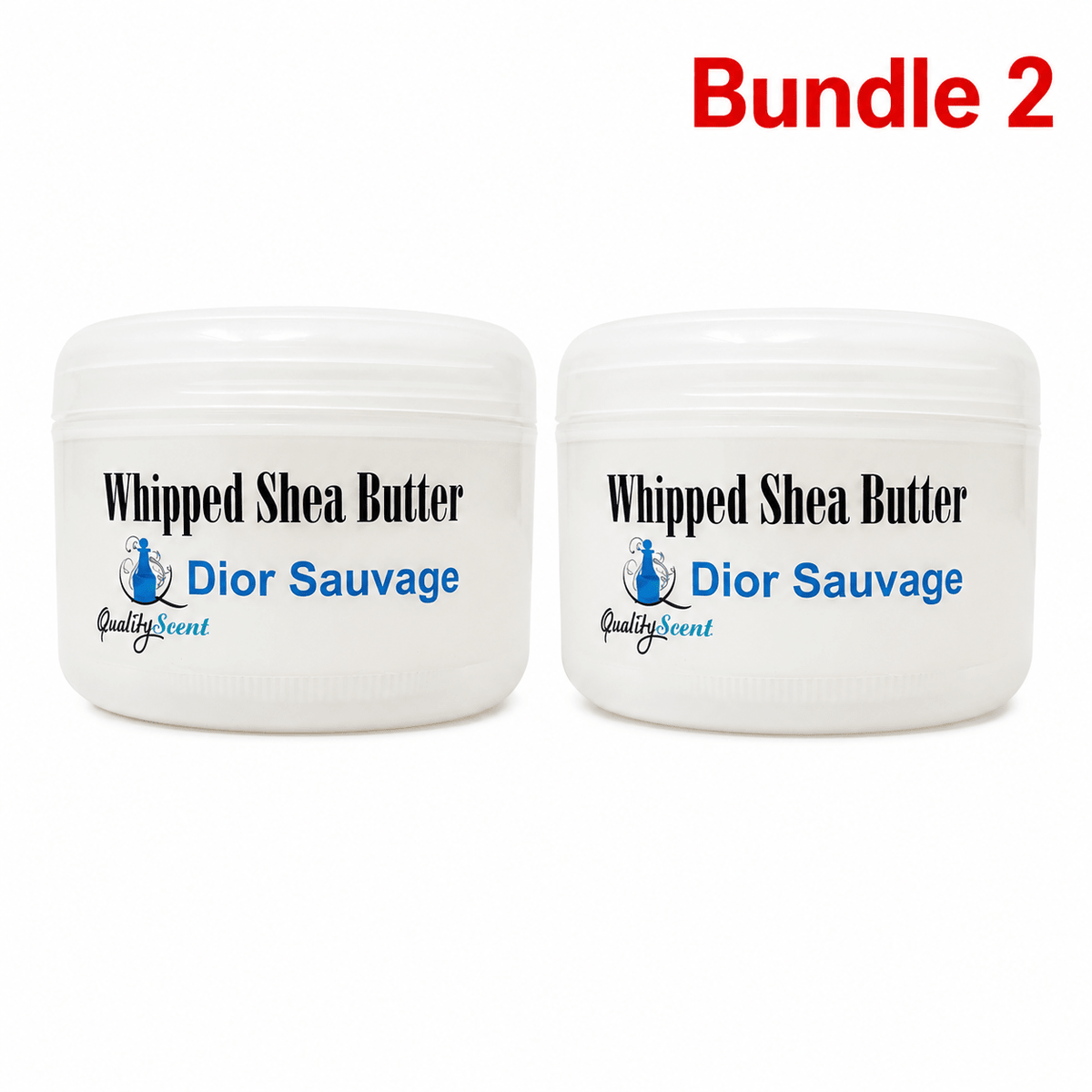 Whipped Shea Butter Dior sauvage pack of 2 jars