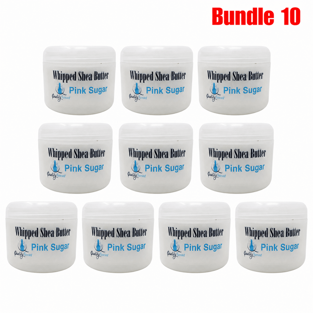 Whipped Shea Butter Pink Sugar pack of 10 jars