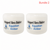 Whipped Shea Butter Egyptian Amber pack of 2 jars
