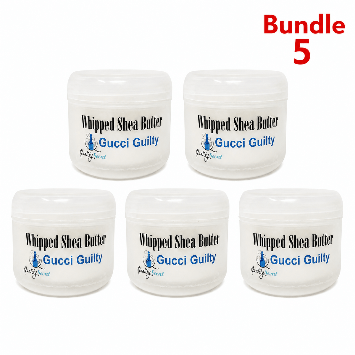 Whipped Shea Butter Gucci guilty pack of 5 jars