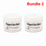 Whipped Shea Butter Pineapple pack of 2 jars