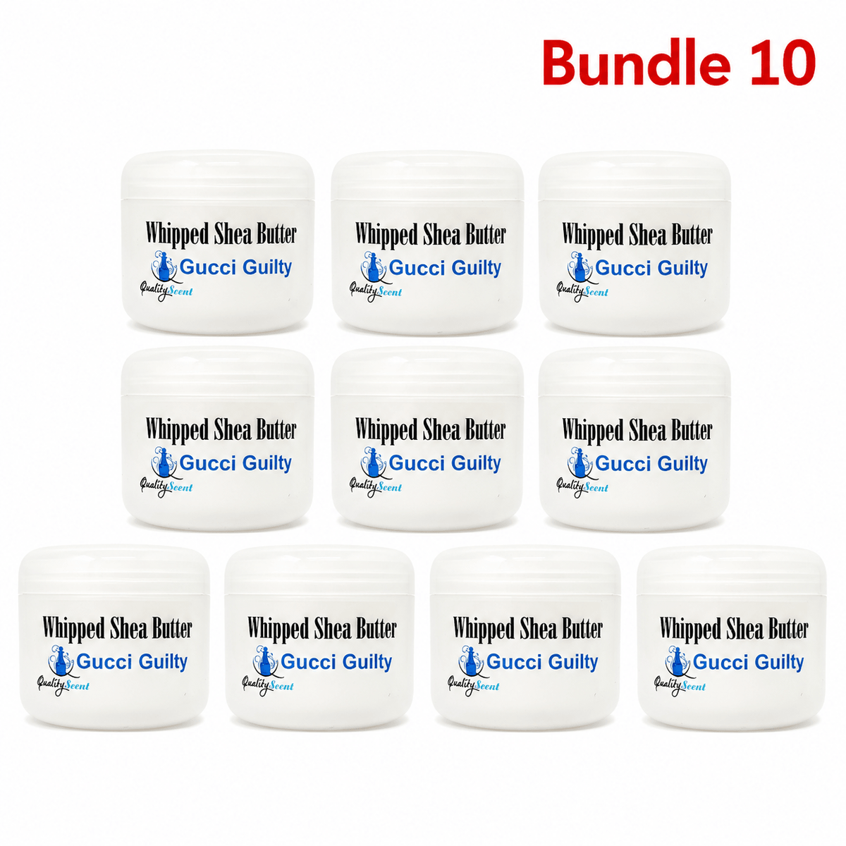 Whipped Shea Butter Gucci guilty pack of 10 jars