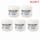 Whipped Shea Butter Egyptian Amber pack of 5 jars