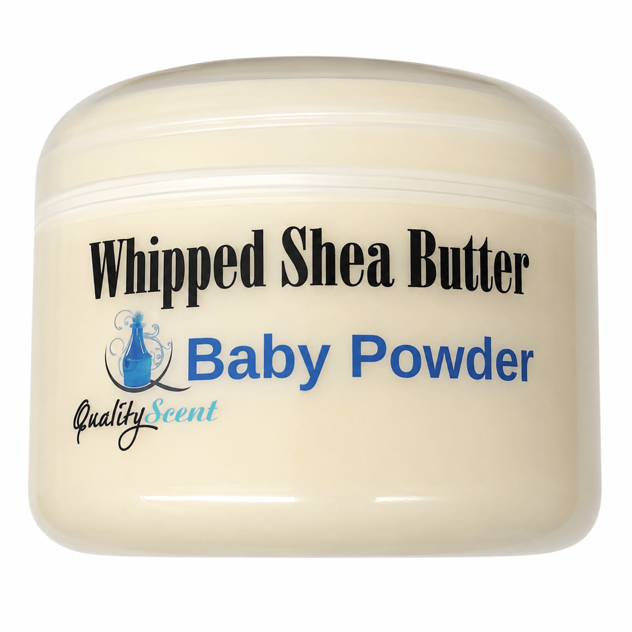 Whipped Shea Butter Natural Cream 8oz_Baby Powder - Yado African & Caribbean Market