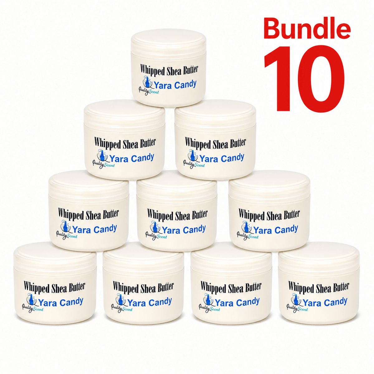 Whipped Shea Butter Yara candy pack of 10 jars