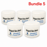 Whipped Shea Butter Strawberry pound cake pack of 5 jars