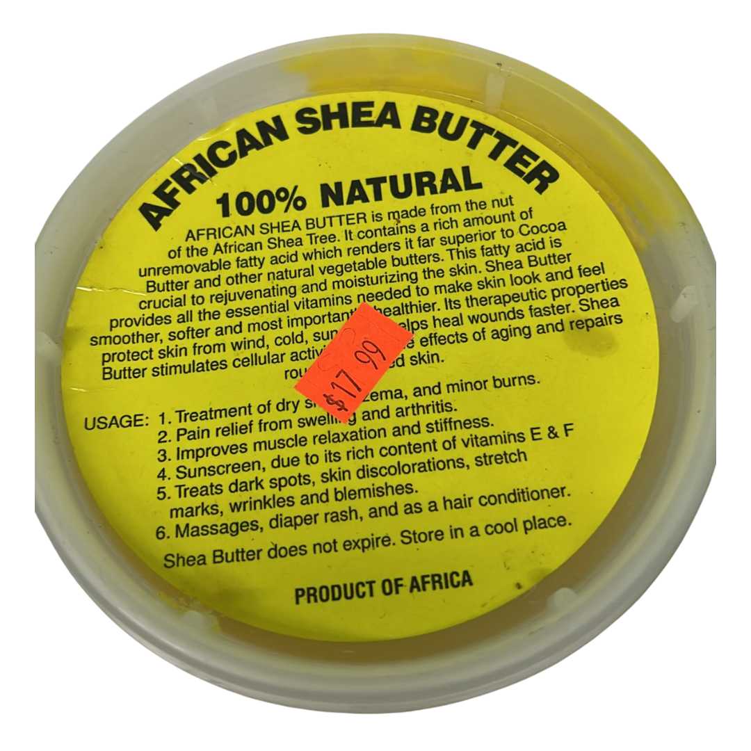 Yellow African Shea Butter (Large Size) - Yado African & Caribbean Market
