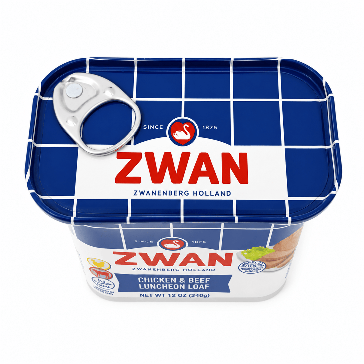 Zwan Halal Chicken Luncheon Loaf 340g | Ready to Enjoy - Yado African & Caribbean Market