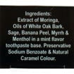 Moringa Toothpaste - Natural Healing & Essentials