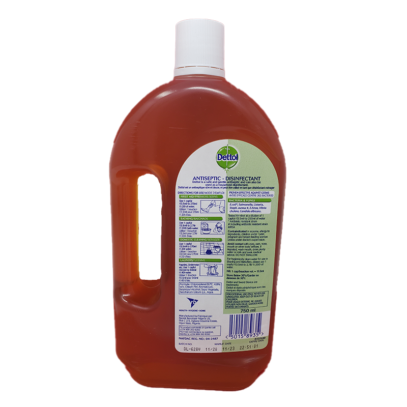 Dettol 750ML - Yado African & Caribbean Market