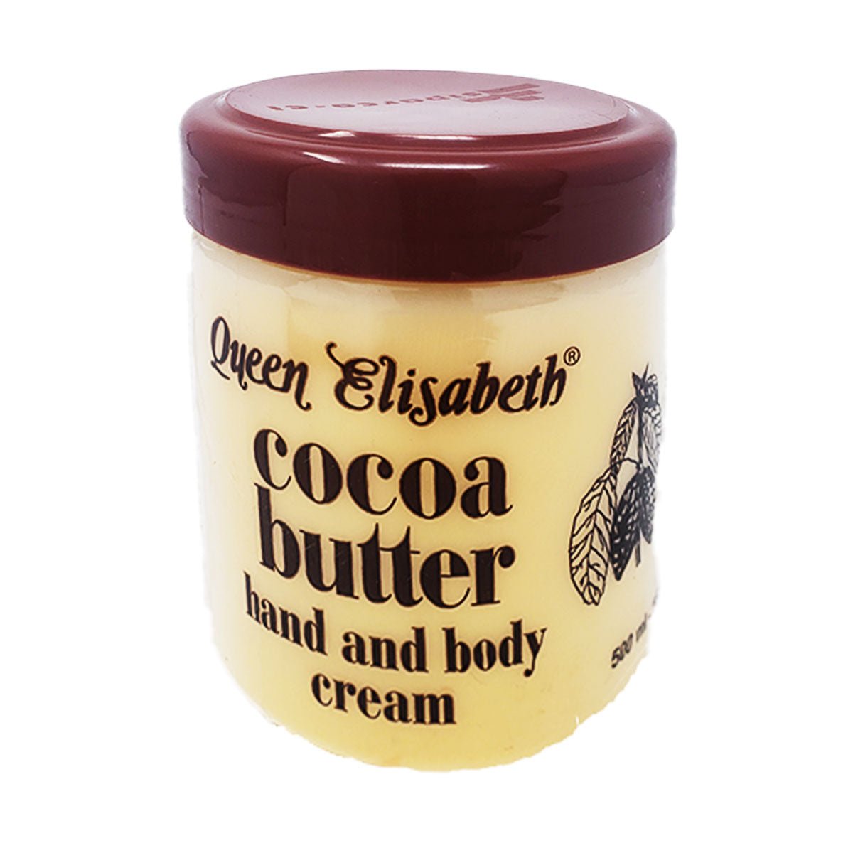 Cocoa Butter Hand and Body Cream Queen Elisabeth 500ml - 16.90 fl. oz - Yado African & Caribbean Market
