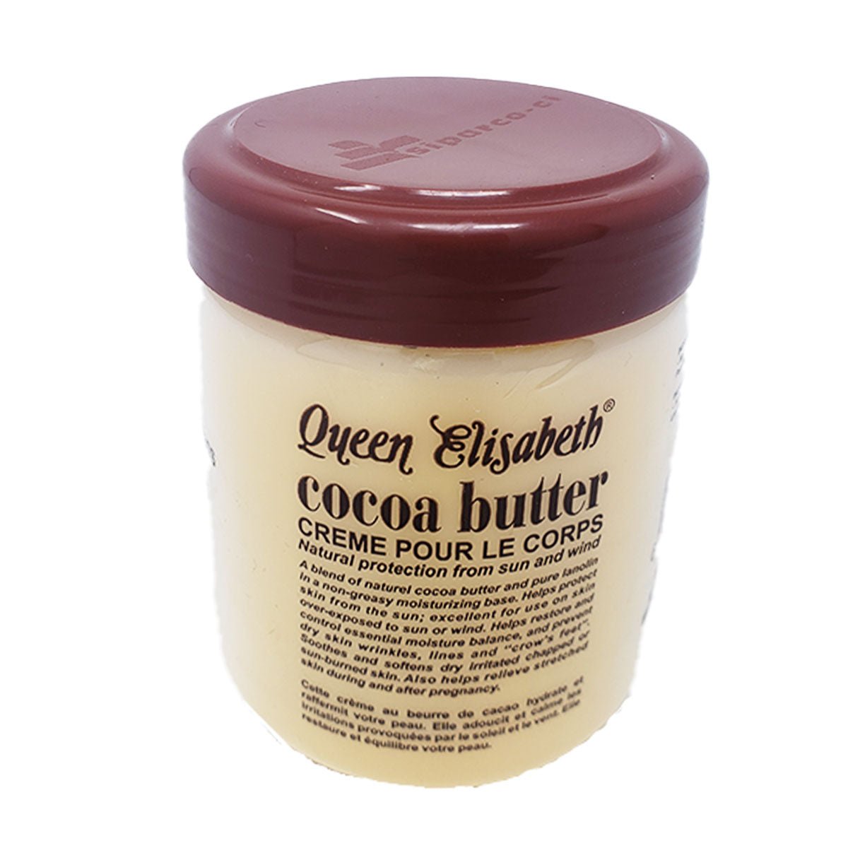 Cocoa Butter Hand and Body Cream Queen Elisabeth 500ml - 16.90 fl. oz - Yado African & Caribbean Market