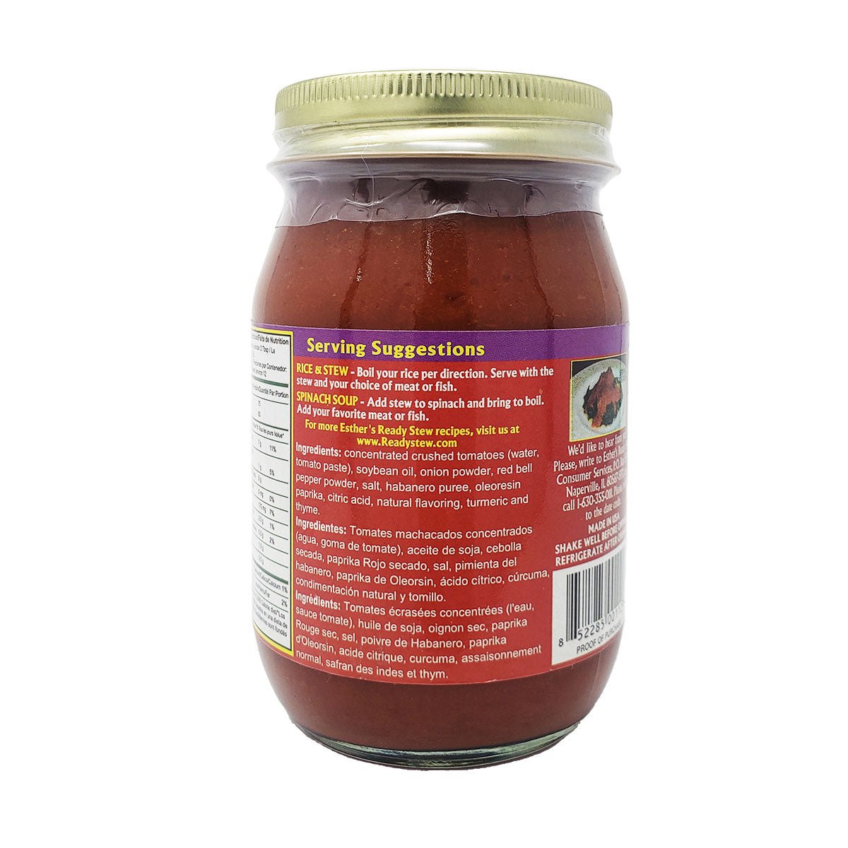 Esther's Ready Stew - Mild - 16oz - Yado African & Caribbean Market
