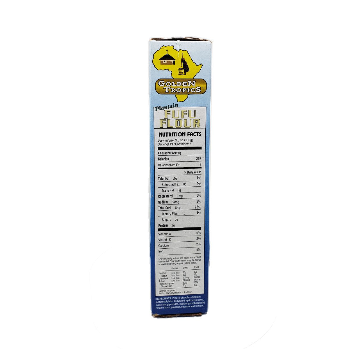 Golden Tropic Plantin Fufu Flour 24OZ – Yado African & Caribbean